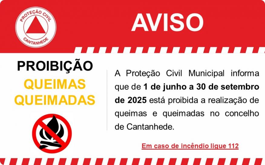 Proibição de queimas e queimadas